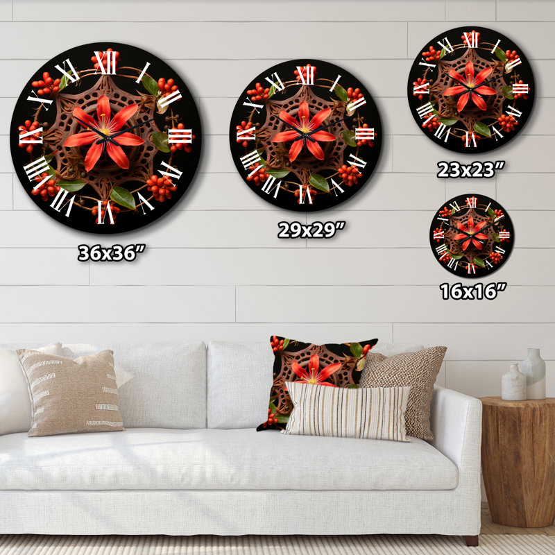 Metal Wall Clock, Small