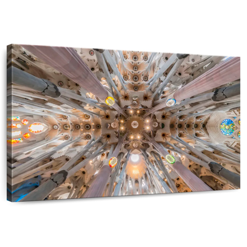 Lilie La Sagrada Familia - plafond II, H 32 po x l 48 po