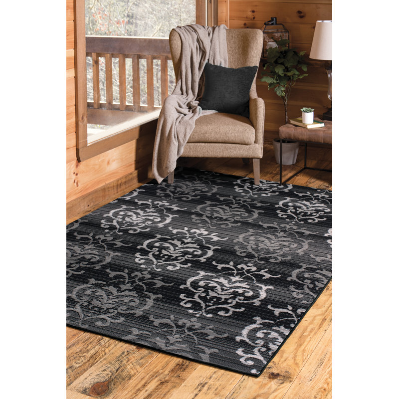 Tapis gris Daubert, Rectangle 5 pi 3 po x 7 pi 2 po
