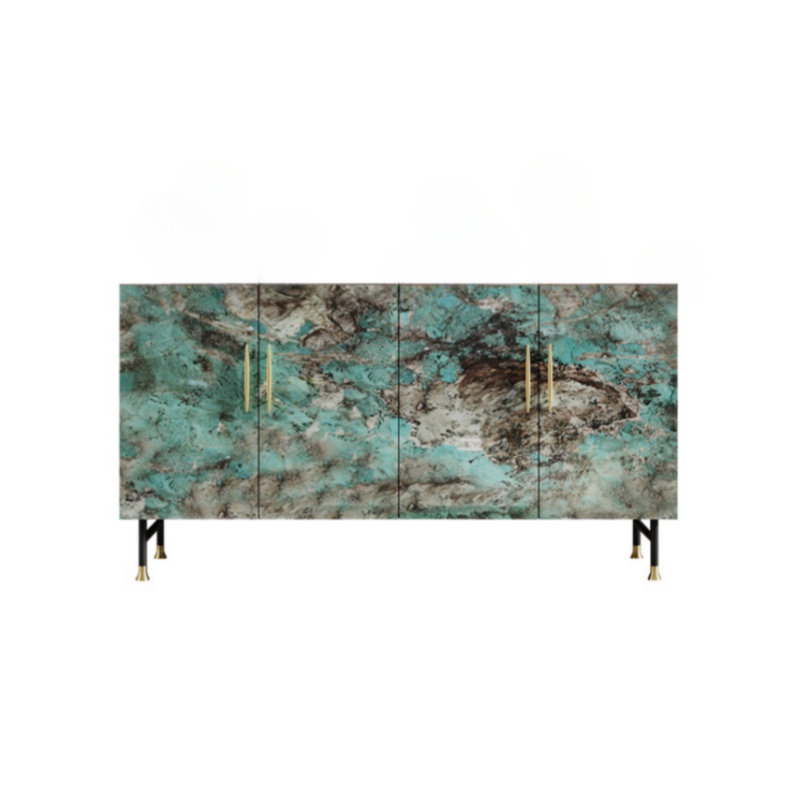 Armoire d'appoint légère et luxueuse
