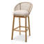 Trinity Outdoor Teak Bar Stool-28011949