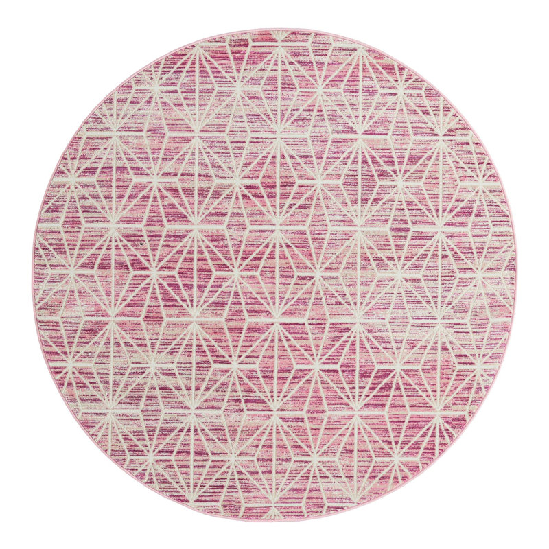 Teydgha Jill Zarin Fifth Avenue Uptown Rug, Round 5'3"