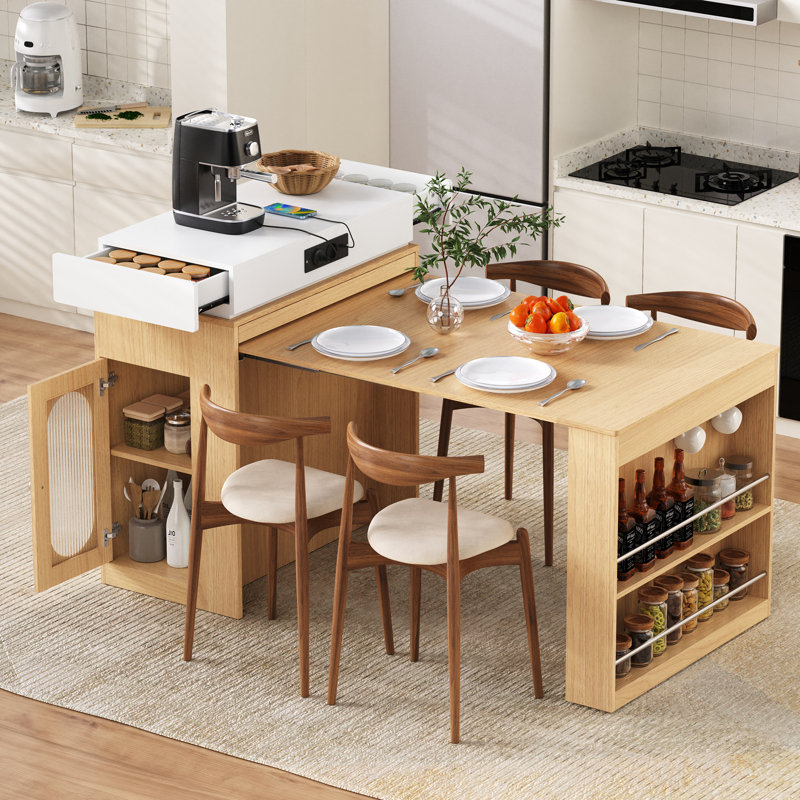 Kitchen Island, Natural