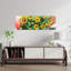 «Vibrant Sunflower Field Abstract Colorful Organic Sunflower Flower Nature», art mural-1277122490