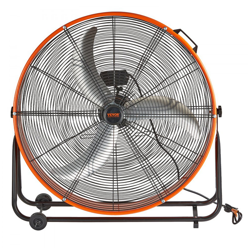 Tambour ventilateur 30 pouces haute vitesse à usage industriel 13000 CFP pour entrepôt