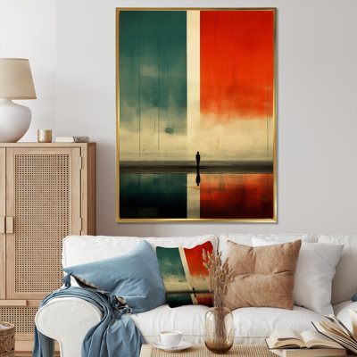 Perdus dans la simplicité I sur toile