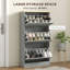 18 Pair Flip Down Shoe Storage