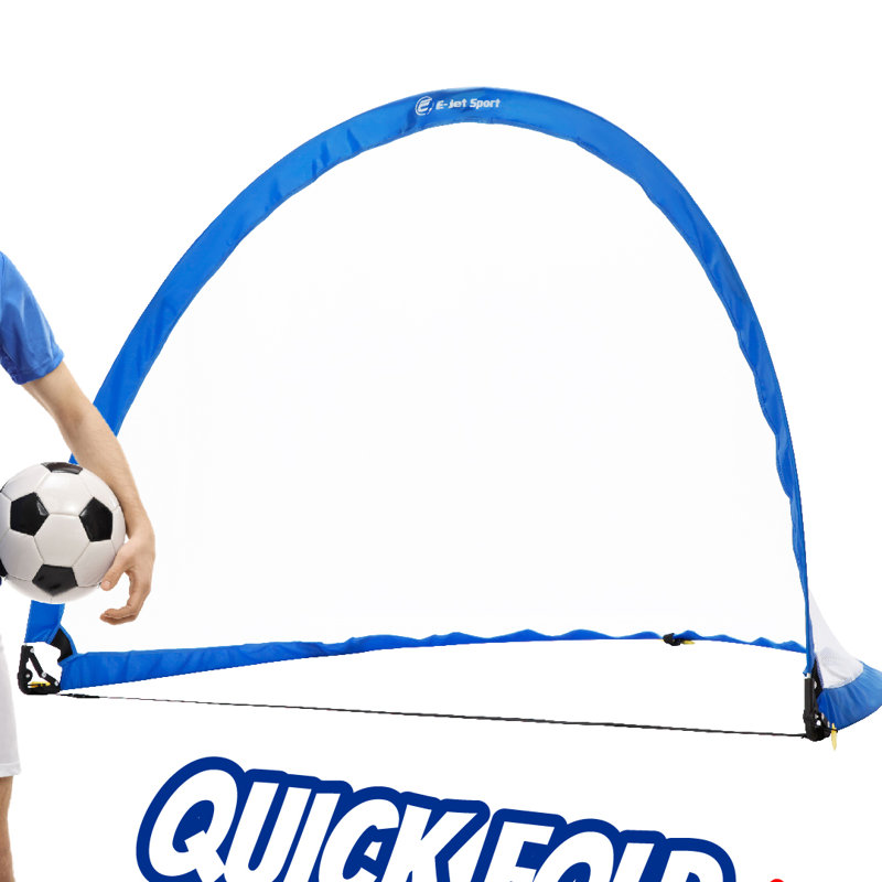 But de soccer, filet de soccer escamotable pour la pratique et l'entraînement dans la cour (installation portable et facile de 6 po x 4 po) Cadeau de soccer pour enfants, adolescents, jeunes et tous les âges