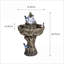 Fontaine cascade rustique 26,7 po Fountains