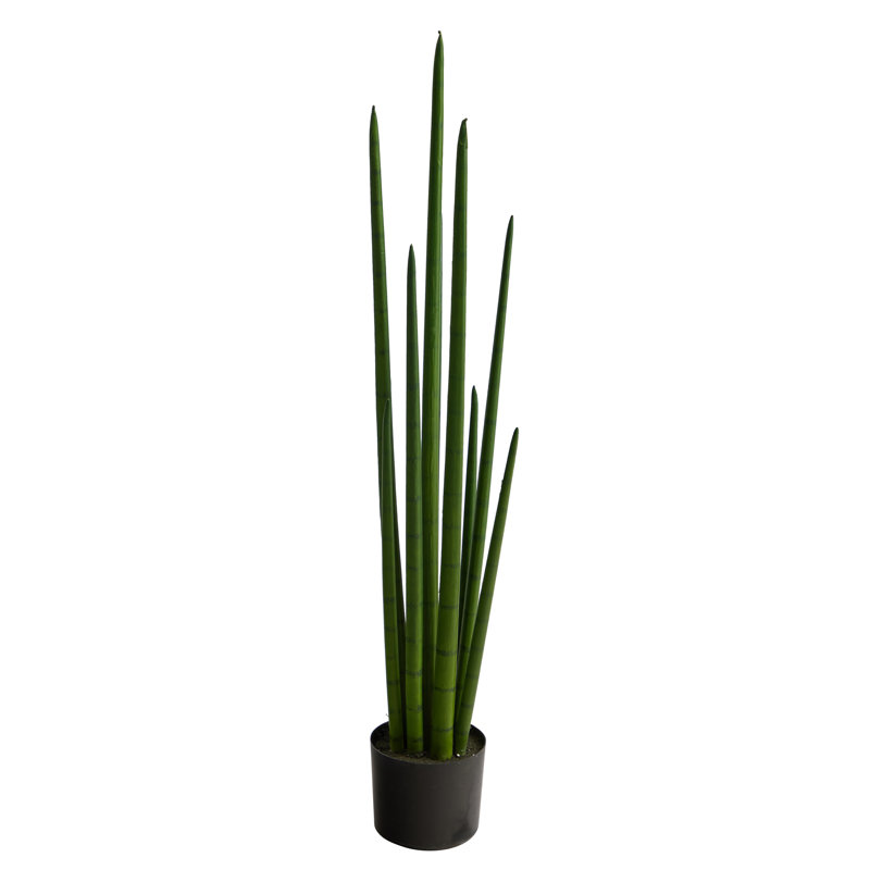 Snake artificiel en pot, H 42 po x l 6 po x P 6 po