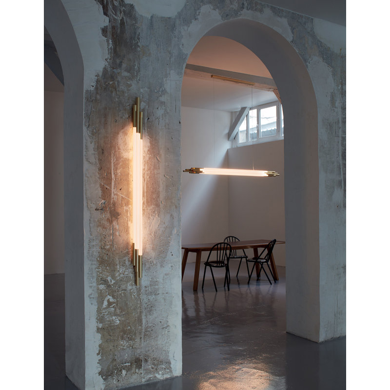 Org 5 - Light LED Pendant, 3.03" H x 62.99" W x 4.33" D