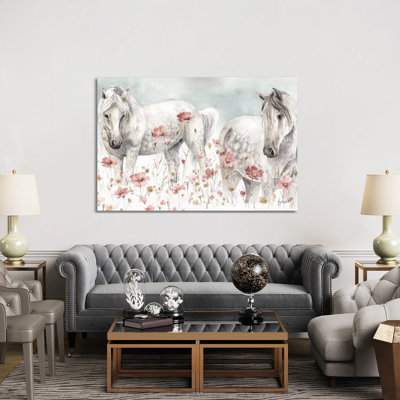 Wild Horses III by Lisa Audit - Wrapped Canvas Painting