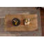 Table basse rectangulaire en bois massif avec bois massif pour le salon, grande table basse rustique à 2 niveaux avec tablette de rangement, bureau et appartement, assemblage facile
