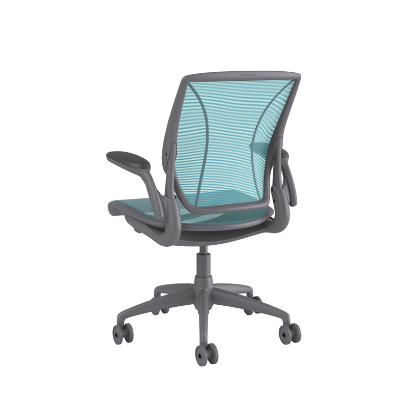 World Mesh Task Chair, Gray, Silver, Adjustable