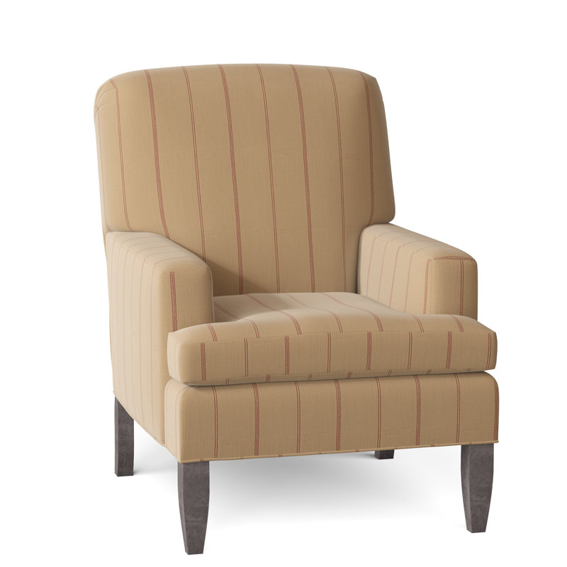Upholstered Armchair, Leah Desert Rose