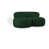 Green Boucle Fabric