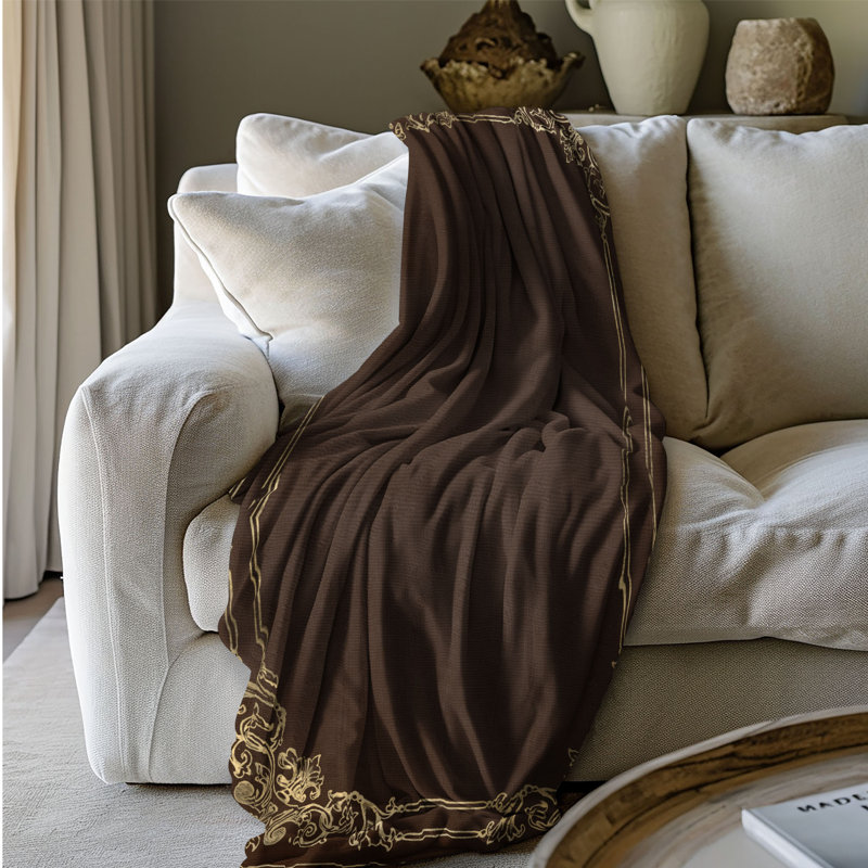 Couverture Arabian Spice Delight, L 60 po x l 50 po