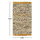 Alessia Handmade Tan Rug