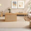Table basse moderne simple en bois massif