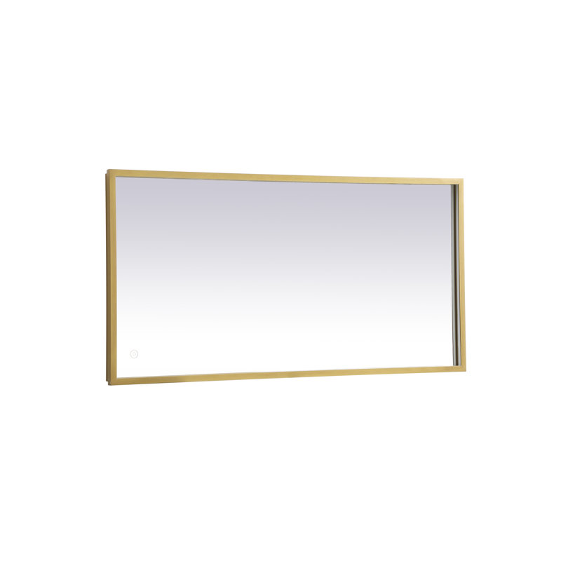 Miroir Piche, Laiton, 20 po x 40 po