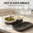 UVI Plus – SELF-HEATING LUNCH BOX WITH USB-C CORD AND UV LIGHT SANITIZER-120978945