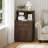 Modern Farmhouse Nightstand With shelves-979602457