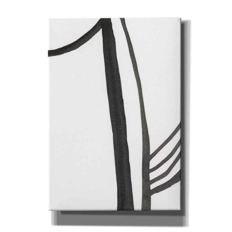 «Ink Lines I» par Regina Moore, H 26 po x l 18 po x P 0,75 po