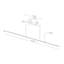 Îlot de cuisine 1 lumière Vega Minor-64112354-64112355