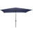 8 Piece Set Okemo Table w/6 Chairs 10"" Rectangular Umbrella (Dark Blue)-90674567-122721491