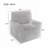 Upholstered Swivel Armchair-836590761
