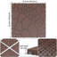 Carreaux de terrasse pour patio avec module de verrouillage à bricolage, idéal pour une installation facile dans le porche, le bord de la piscine, le balcon et la cour-118776491