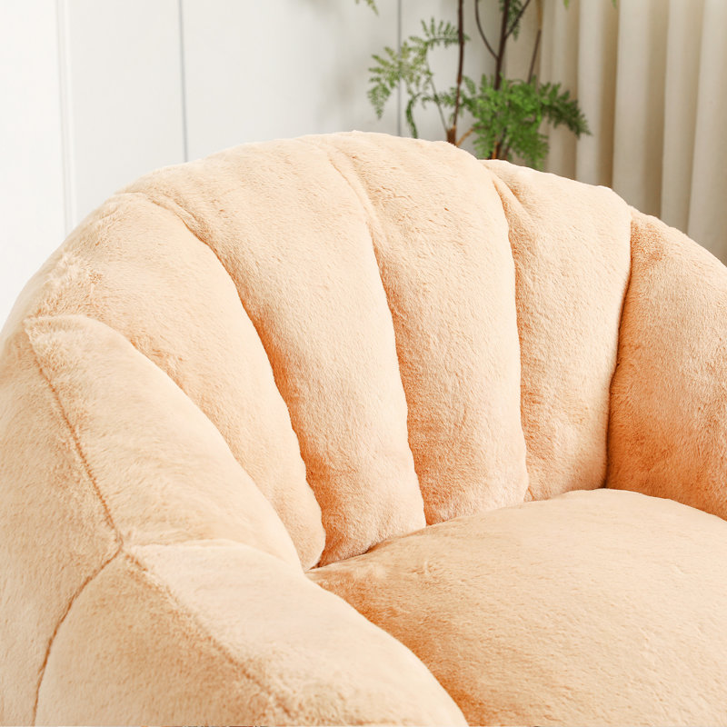 Bean Bag Chair, Bean Bag Sofa Chair with Armrests Stuffed High-Density Foam, Lazy Sofa Comfy Chairs BeanBag Chair for Adults in Living Room,Bedroom Reading