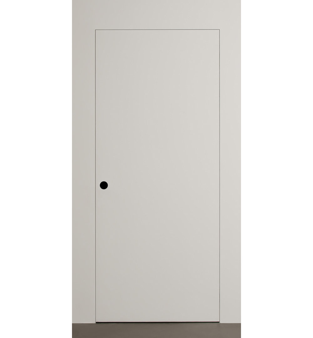 Invisible Frameless Door Manufactured Wood Solid Core Reverse Interior Door Belldinni 