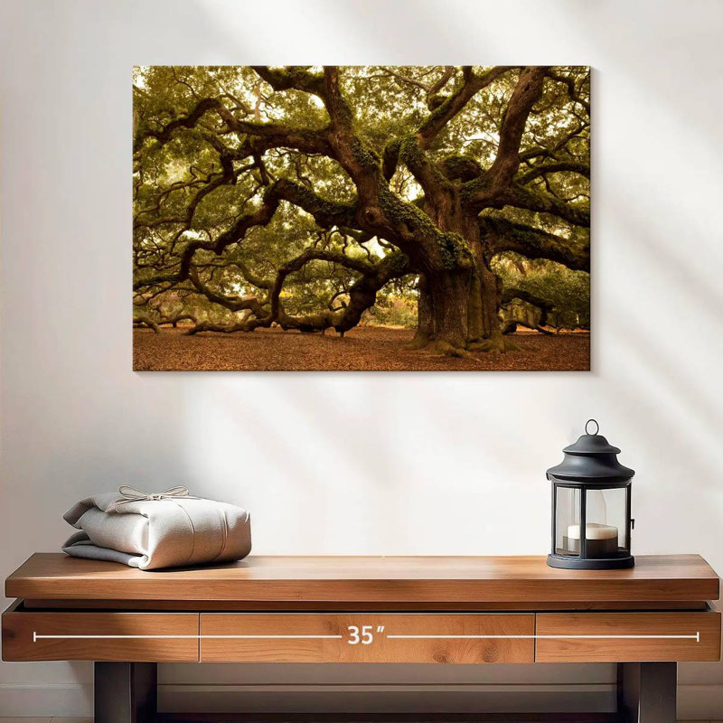 Harnek Charleston's Angel Oak Tree, 16" H x 24" W