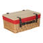 Fleur De Lis Living Wicker Decorative Basket-1175861273