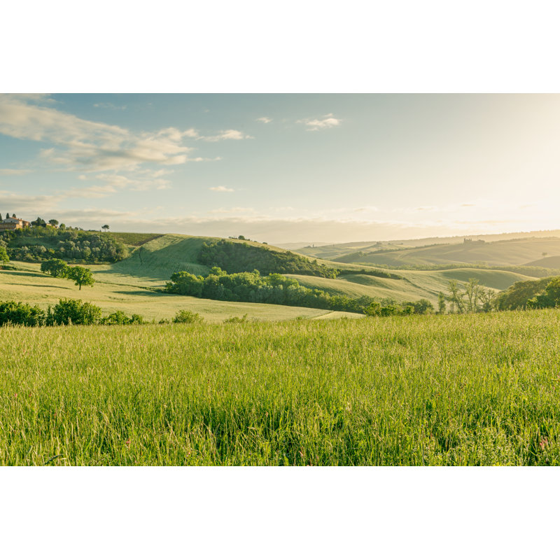 Dawn On Hills by Marco Sanasi - Wrapped Canvas Print, 30cm H x 46cm W