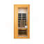 Sauna intérieur encastré à infrarouge lointain Hemlock