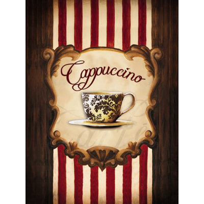 Cappuccino Caffe - impression sur toile tendue