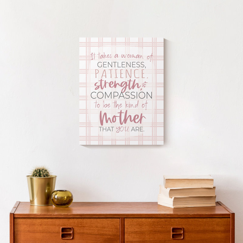 «The Mother You Are», reproduction sur toile tendue