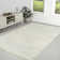 Griffin Rustic Farmhouse Woven Jute Solid Bleach Rug