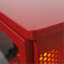 Poêle électrique 17 po avec effet de flamme 3D, rouge classique-734577849