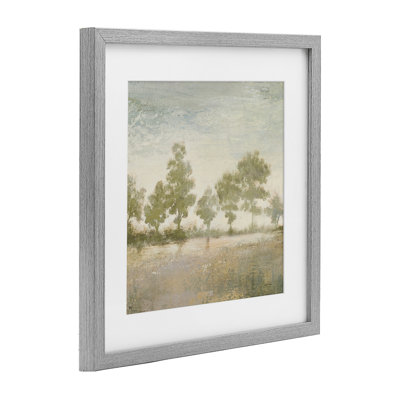 Forest Light Landscape Framed Print Under Glass, design by Michael Marcon