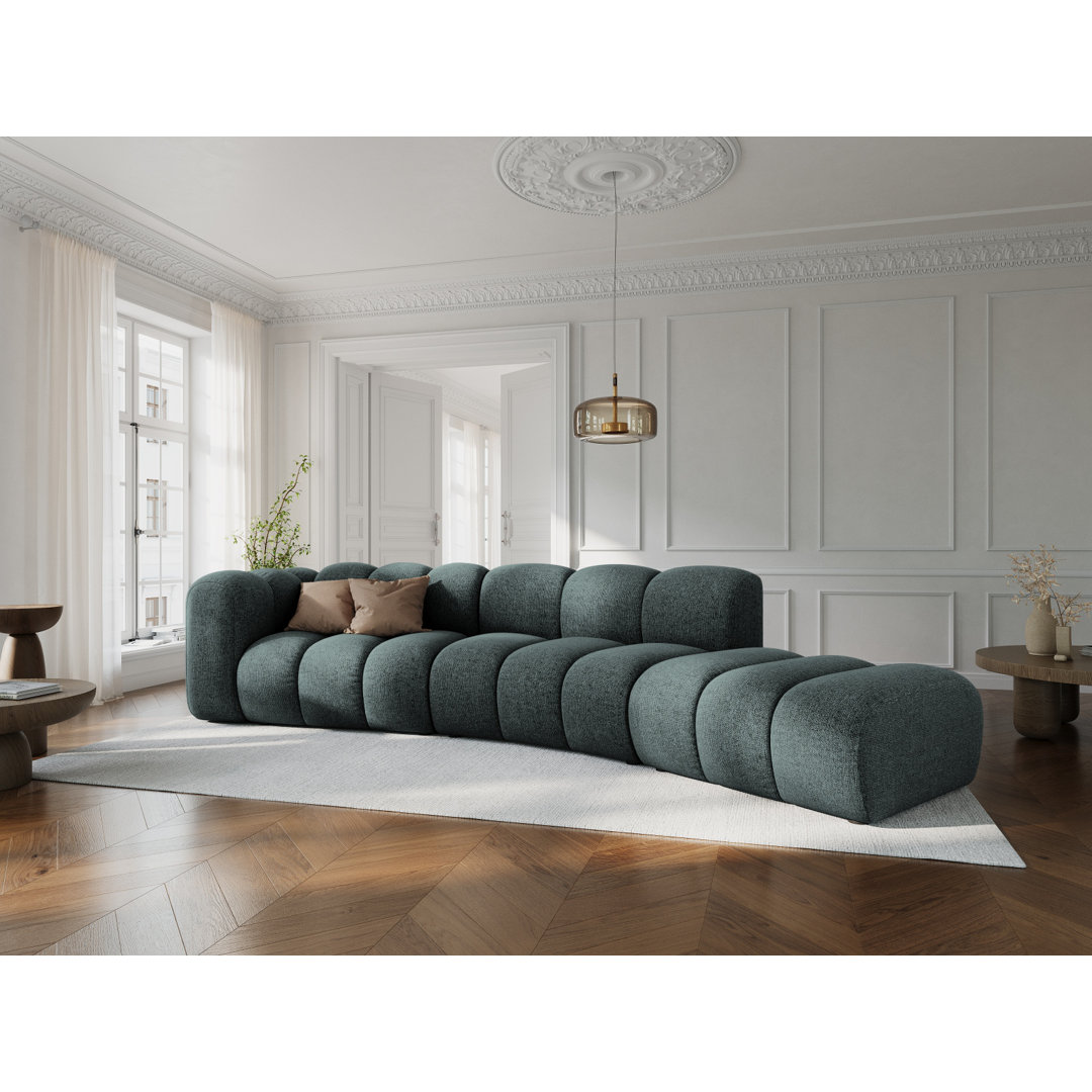 Sofa Lupine aus Samt