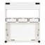 Bureau flottant en bois massif Aerick-1873200472