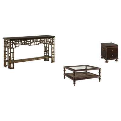 Ensemble de tables basses 3 pièces Royal Kahala