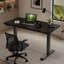 Bureau assis-debout électrique réglable en hauteur, table moderne pour ordinateur et jeux vidéo, idéale pour le bureau à domicile.-1511531444-1511531446