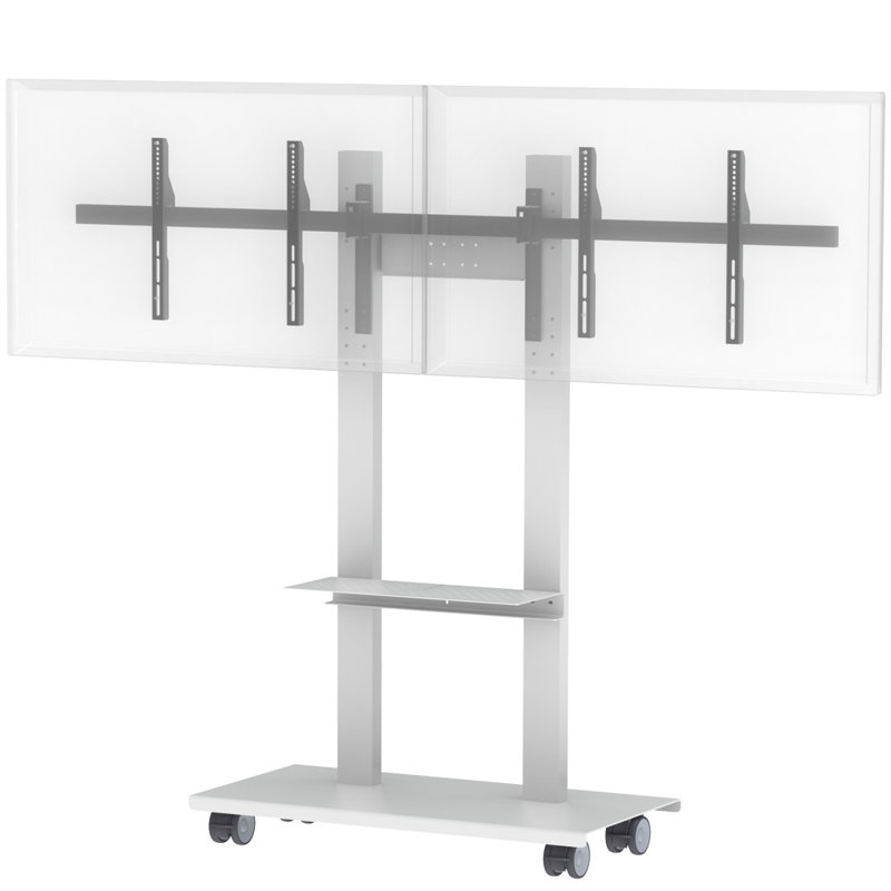 AVFI Floor Stand Mount, White Powder Coat