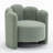 Sherpa Upholstered Barrel Chair-1867781354
