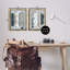  «Wavy Retro Contemporary», ensemble de 2 toiles flottantes encadrées par Grace Popp-746812631-746812630