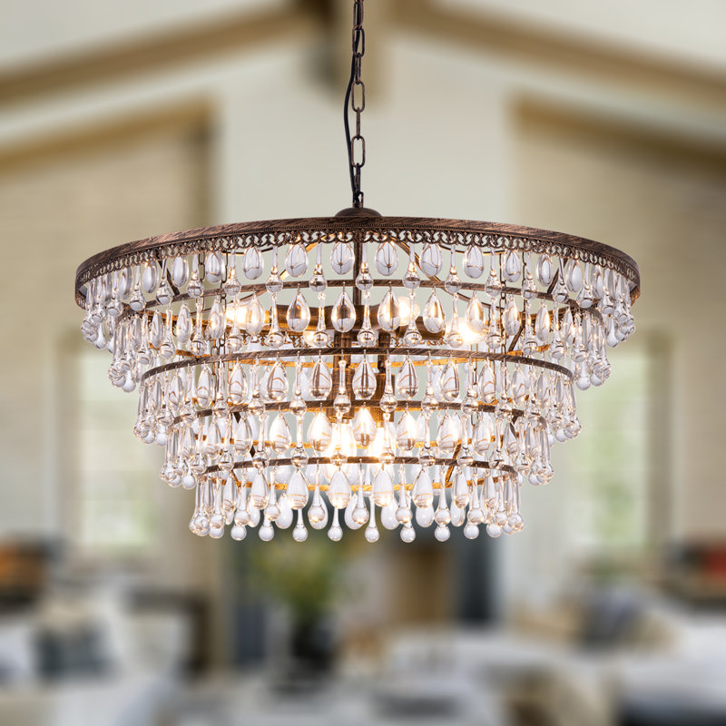 Lustre gradué à 7 lumières Alling
